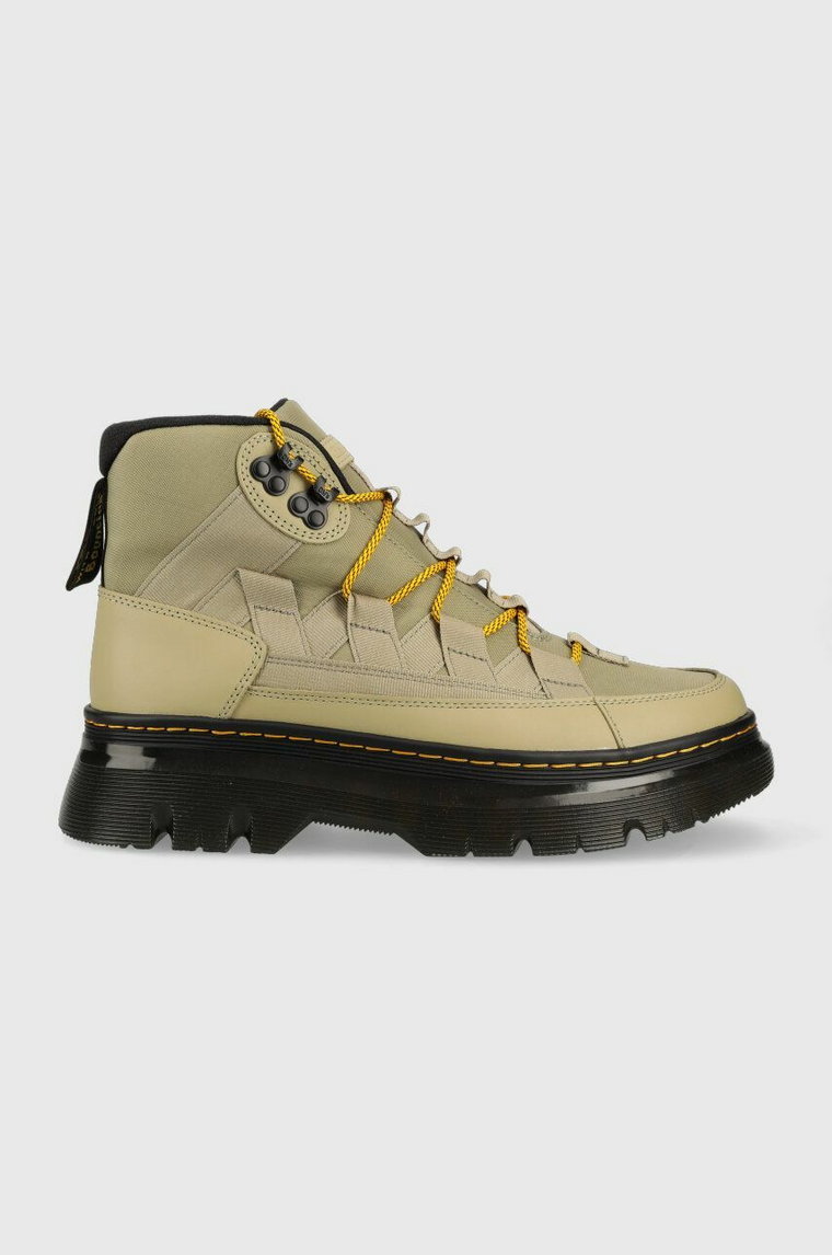 Dr. Martens buty Boury męskie kolor zielony DM30831358 DM30831358-Pale.Olive