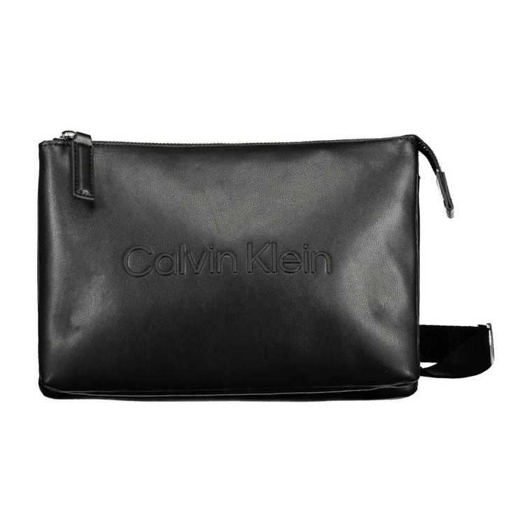 Black Polyester Shoulder Bag Calvin Klein