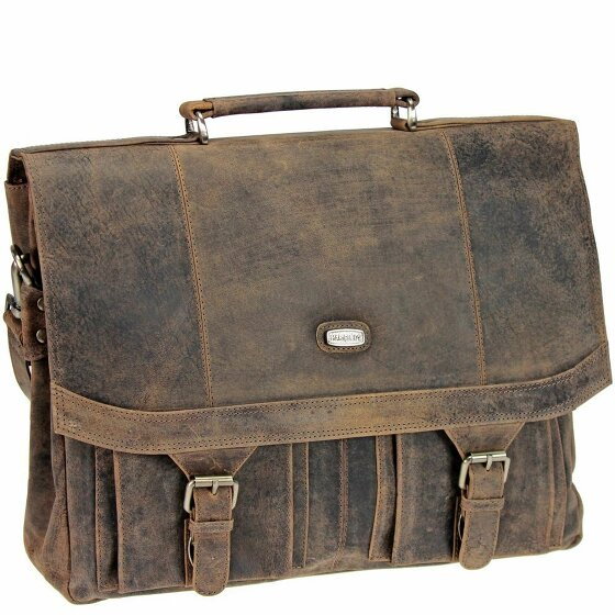 Harold's Antico Briefcase III Leather 40 cm natur