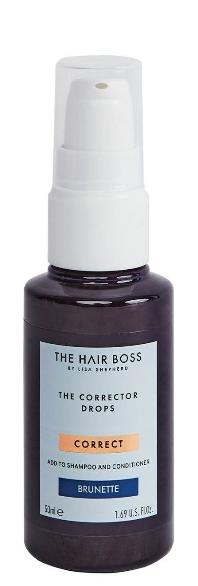 The Hair Boss - Kropelki korygujące ciemny kolor włosów 50 ml