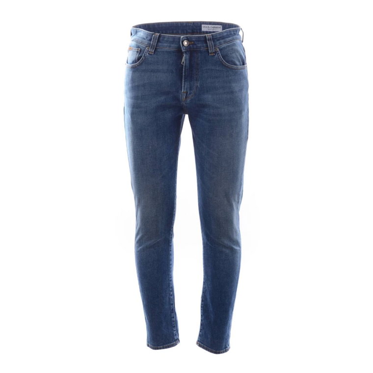 Męskie spodnie dżinsowe JC Fancy Jeans Dolce & Gabbana