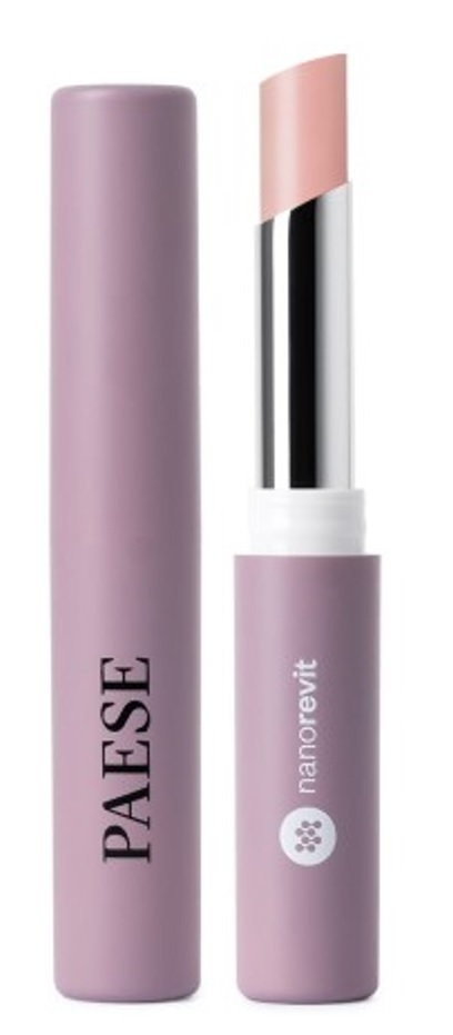 Paese Nanorevit Lip Care Primer Pielęgnująca pomadka do ust Light Pink 40