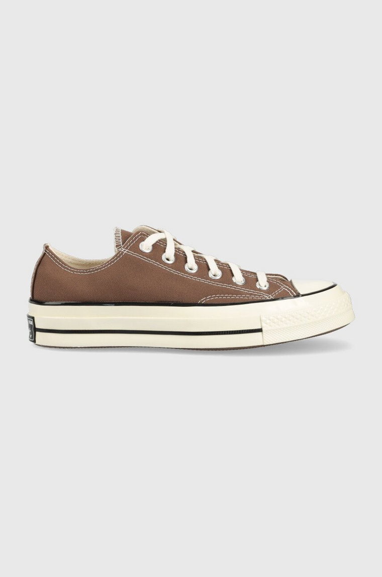 Converse tenisówki Chuck 70 OX kolor brązowy A02768C