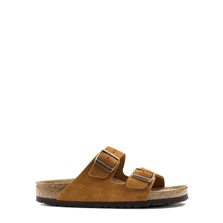 Sandałki Arizona Suede Soft Footbed Birkenstock