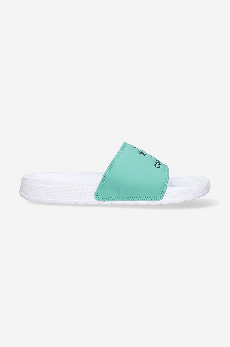 Converse klapki All Star Slide 172717C damskie kolor zielony