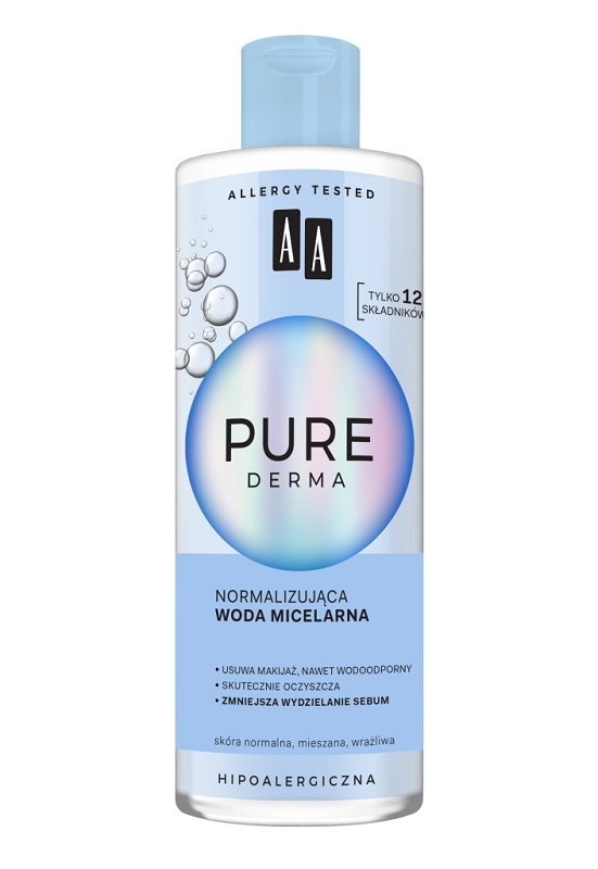 AA Pure Derma Normalizująca woda micelarna