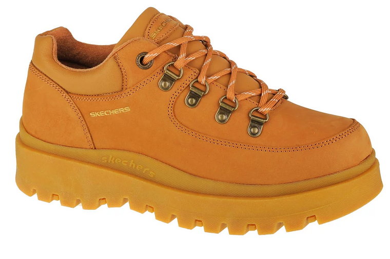 Skechers Shindigs-Cool Out 44333-WTN, Damskie, Brązowe, trapery, nubuk, rozmiar: 35,5