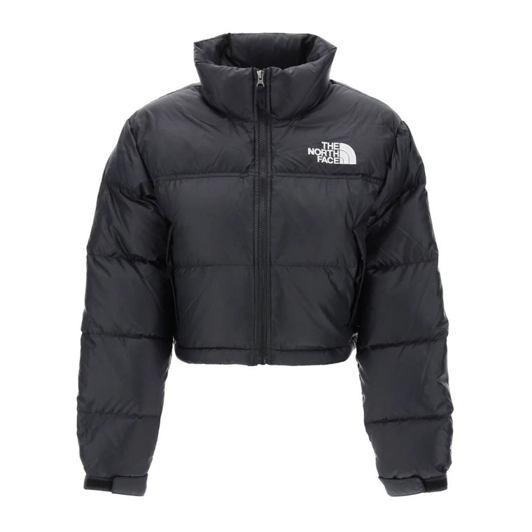 Kurtka Puchowa Cropped Nuptse dla Kobiet The North Face