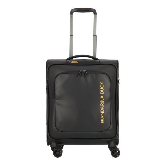 Mandarina Duck Eco Coated 4 kółka Walizka kabinowy S 55 cm black