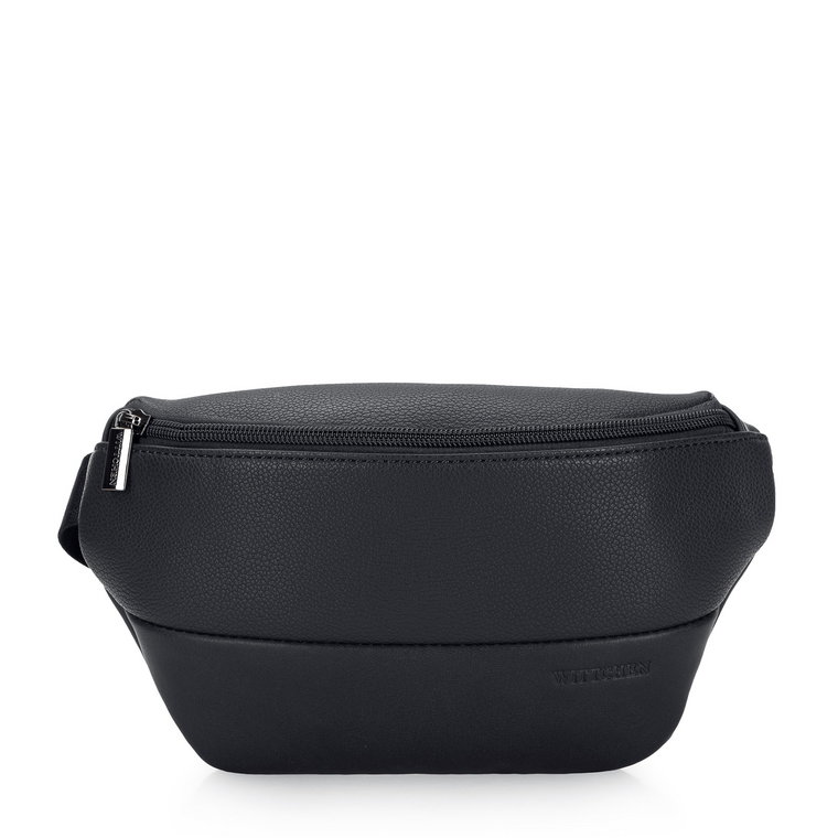 Męska torebka nerka minimalistyczna czarna