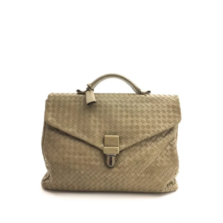 Pre-owned Leather briefcases Bottega Veneta Vintage