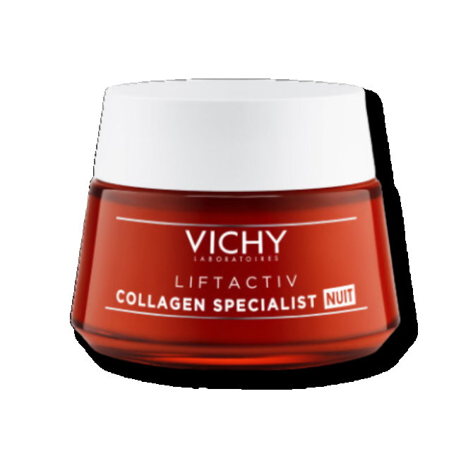 VICHY LIFTACTIV Collagen Specialist Przeciwzmarszczkowy Krem Na Noc - 50 ml