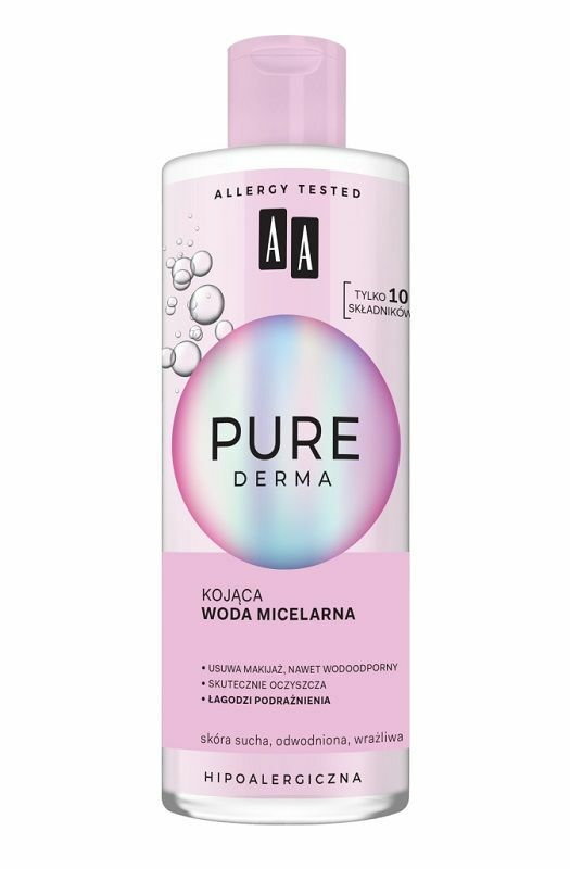 AA Pure Derma - Kojąca woda micelarna 400ml