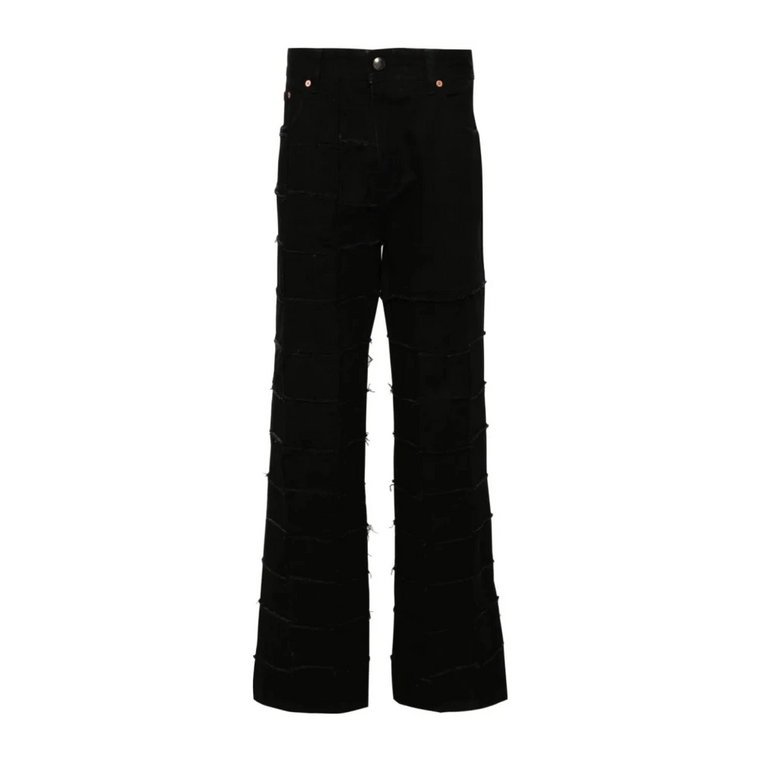 Patchwork Wide Leg Jeans Andersson Bell