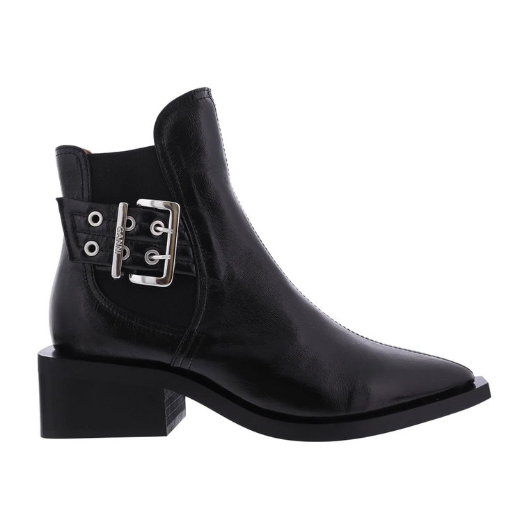 Chunky Buckle Chelsea Boot Rozmiar 37 Ganni