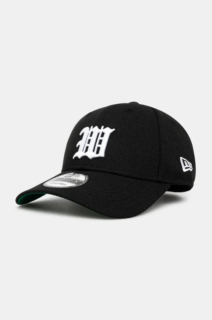 Wacko Maria czapka z daszkiem x New Era 9Forty kolor czarny