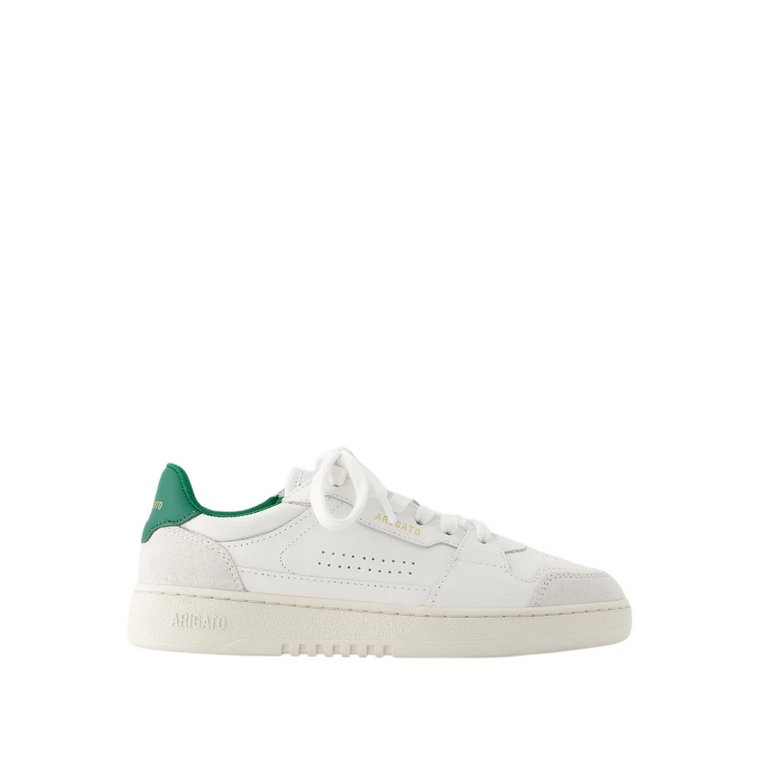 Blanc Sneakers - Stylowe białe i zielone trampki Axel Arigato