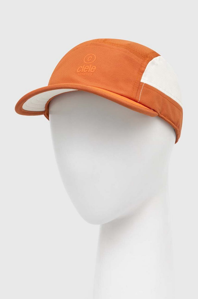 Ciele Athletics czapka z daszkiem ALZCap SC - C Plus kolor pomarańczowy wzorzysta CLALZCSCCPB-RT001