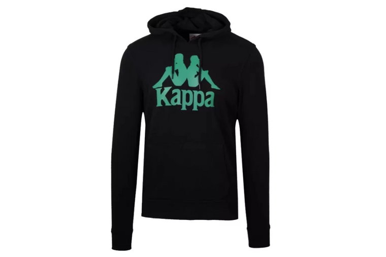 Kappa Authentic Zimim 303NJF0-935, Męskie, Czarne, bluzy, bawełna, rozmiar: M