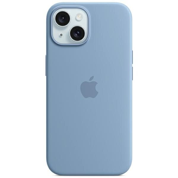 Etui Apple MT0Y3ZM/A iPhone 15 / 14 / 13 6.1" MagSafe zimowy błękit/winter blue Silicone Case