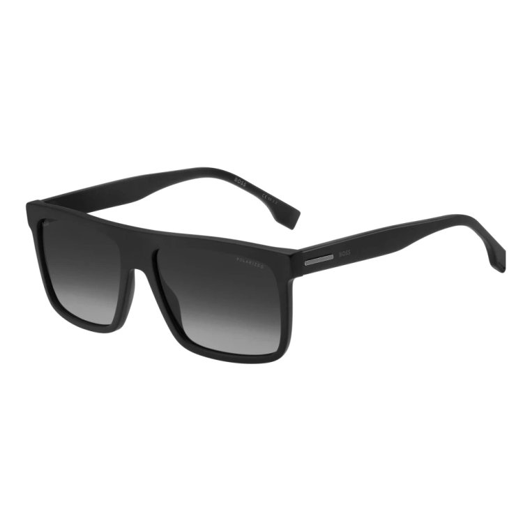 Matte Black/Grey Shaded Sunglasses Hugo Boss