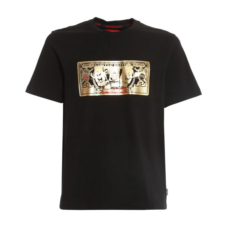 Złoty Banknot Streetwear T-Shirt Sprayground