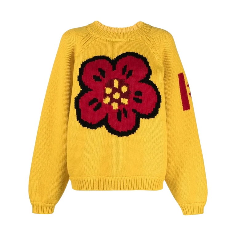 Stylowy Sweter o Okrągłym Dekolcie dla Kobiet Kenzo