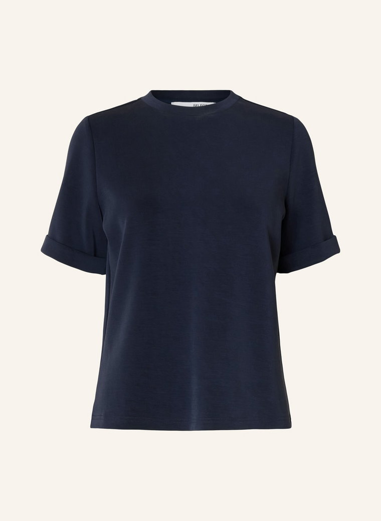 Selected T-Shirt blau