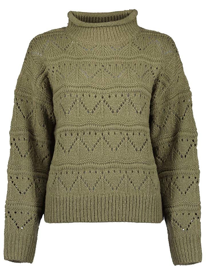 Blue Seven Sweter w kolorze khaki