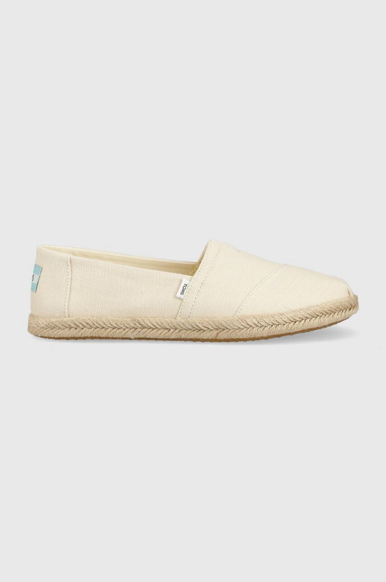 Toms espadryle Alpargata Rope kolor beżowy 10019682