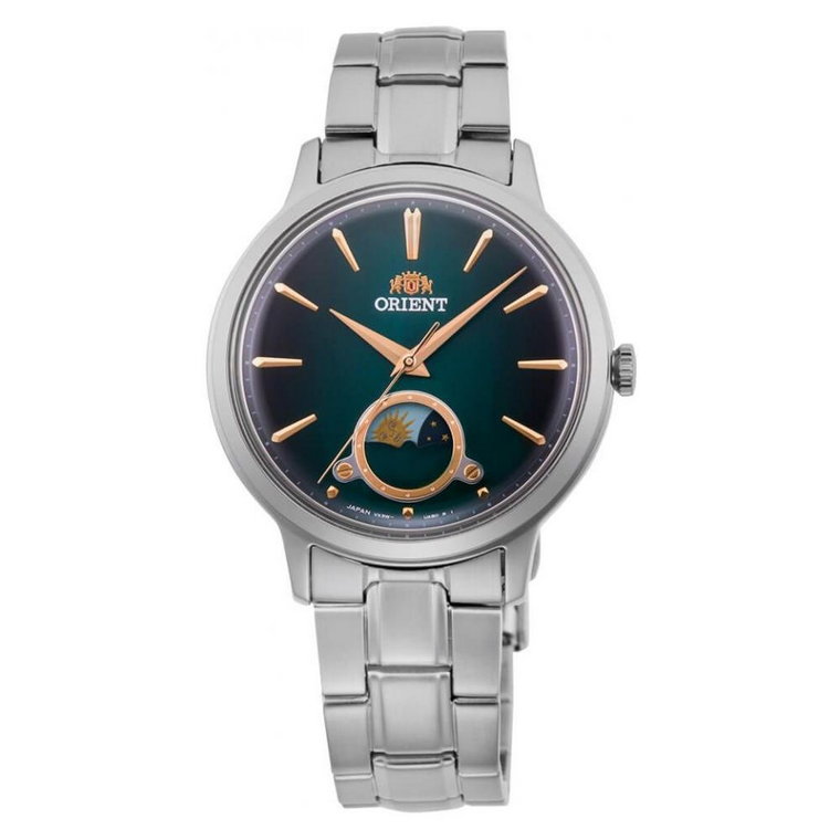 Orient, Zegarek damski, The Sun & Moon, RA-KB0005E00B, srebrny