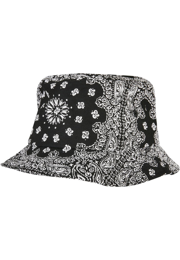 Czapka Z Daszkiem  Bucket Hat Czarna Flexfit 5003BP