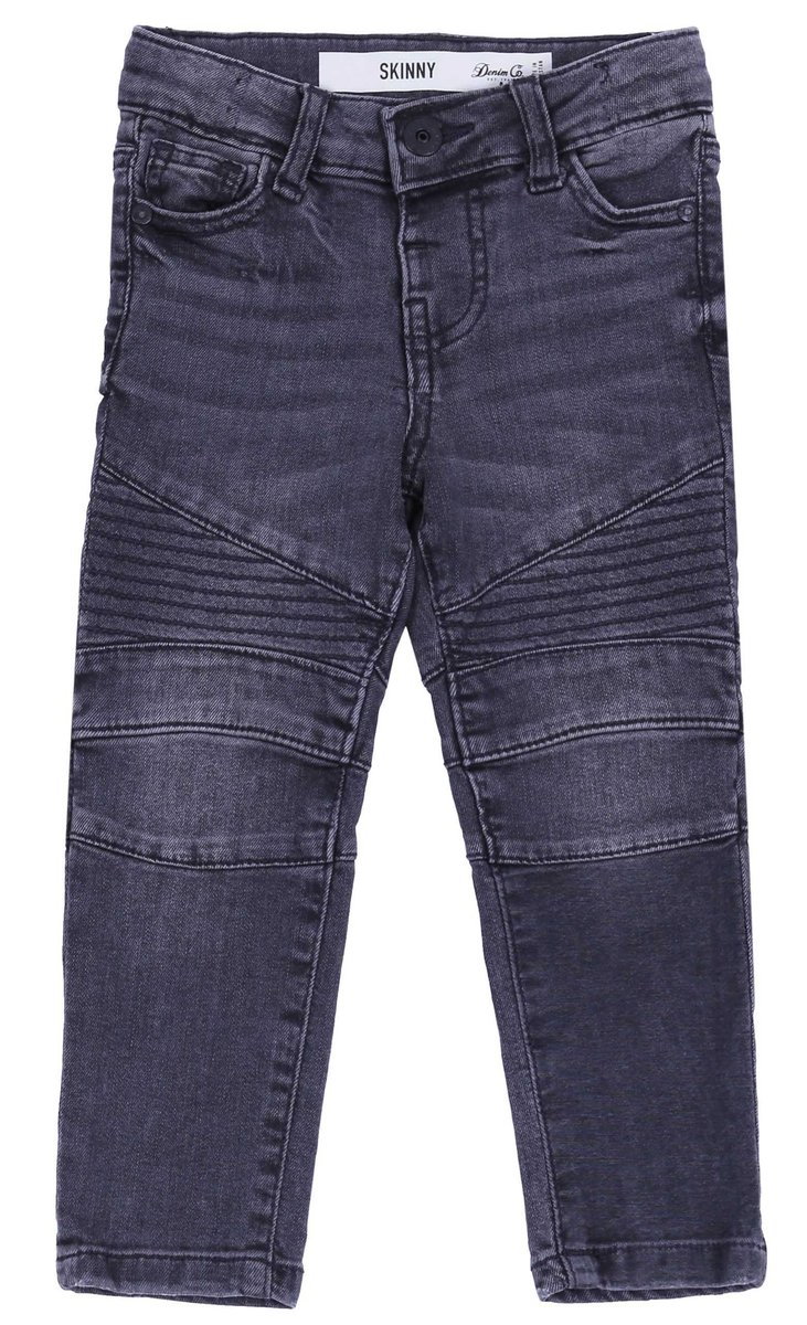 Szare jeansy z przeszyciami Denim Co 6-7 lat 122 cm