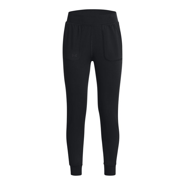 Dziewczęce spodnie treningowe UNDER ARMOUR Motion Jogger - czarne