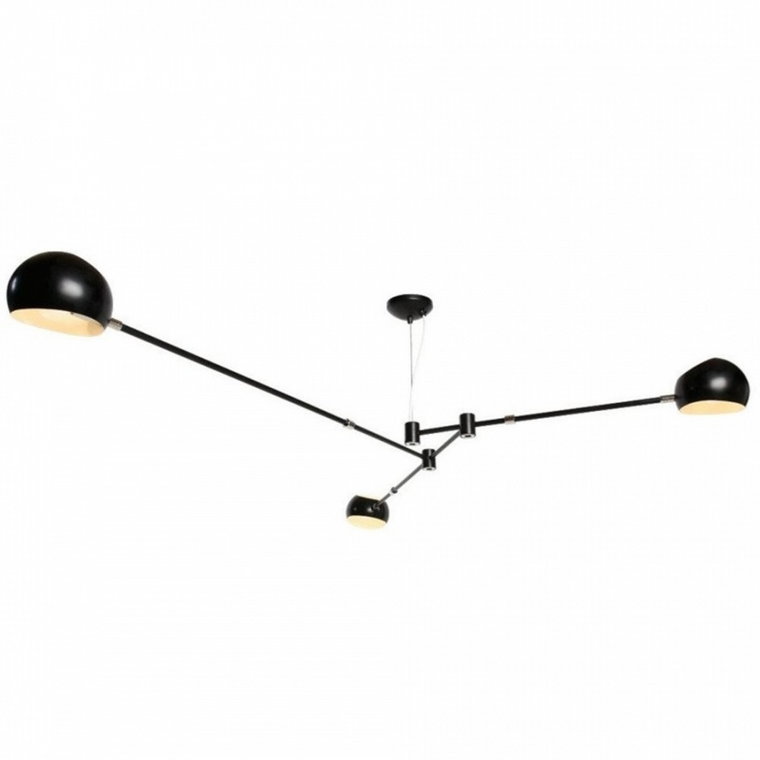 Lampa wisząca astronomy-3 czarna 175 cm kod: ST-5335B-3 BLACK