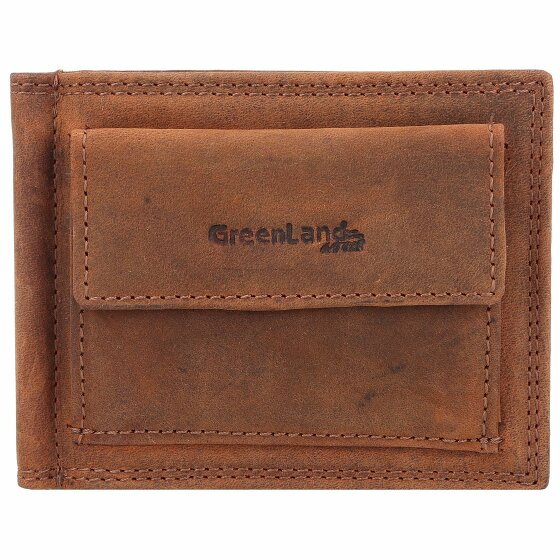 Greenland Nature Montenegro Wallet RFID Leather 12 cm braun