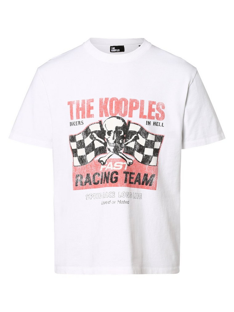 The Kooples - T-shirt męski, biały