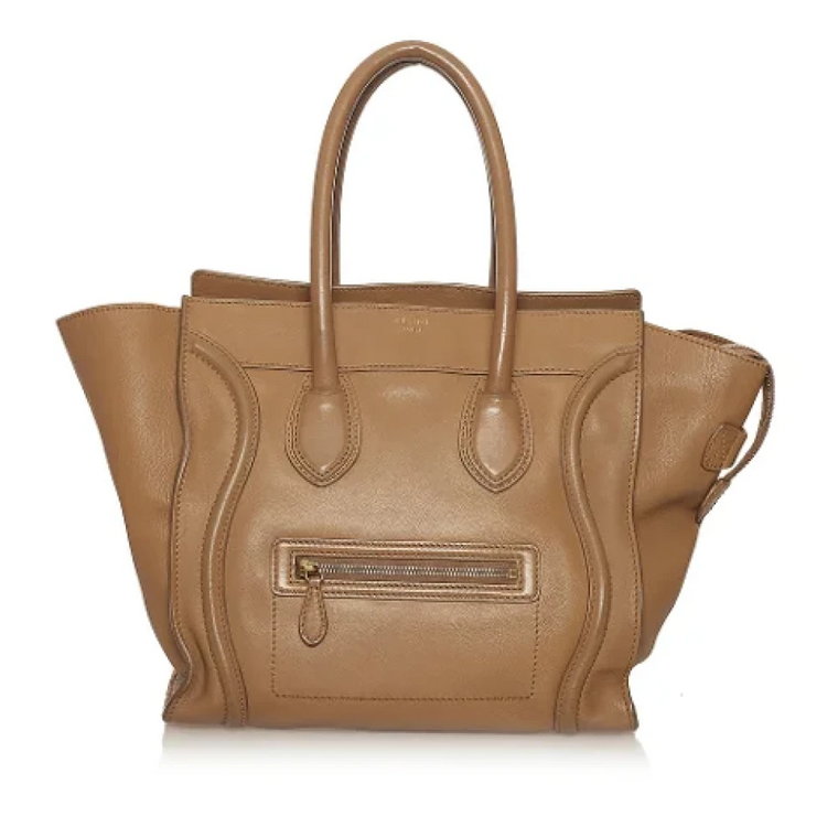 Pre-owned Leather handbags Celine Vintage