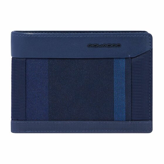 Piquadro Steve Portfel Ochrona RFID 12.5 cm blue