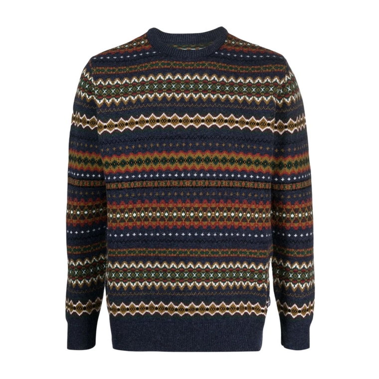 Fairisle Crew Neck Sweater Barbour