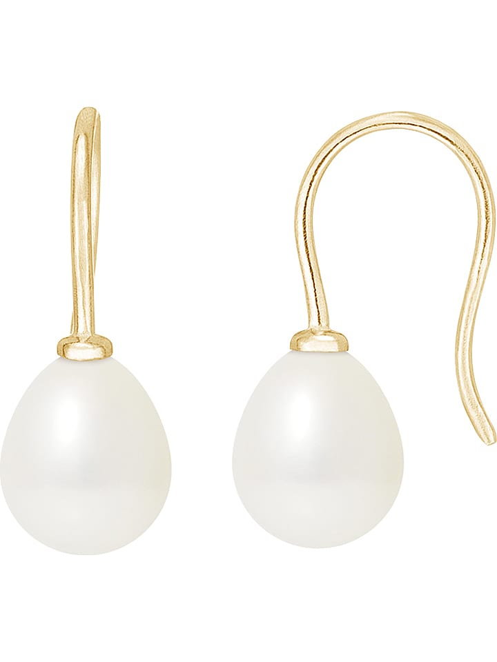 Pearline Kolczyki z perłami w kolorze białym