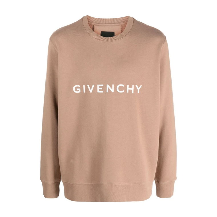 Beżowy Noos Sweter Męski Givenchy