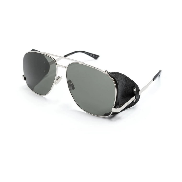 SL 653 Leon Leather Spoiler 001 Sunglasses Saint Laurent