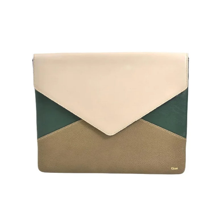 Pre-owned Leather clutches Chloé Pre-owned