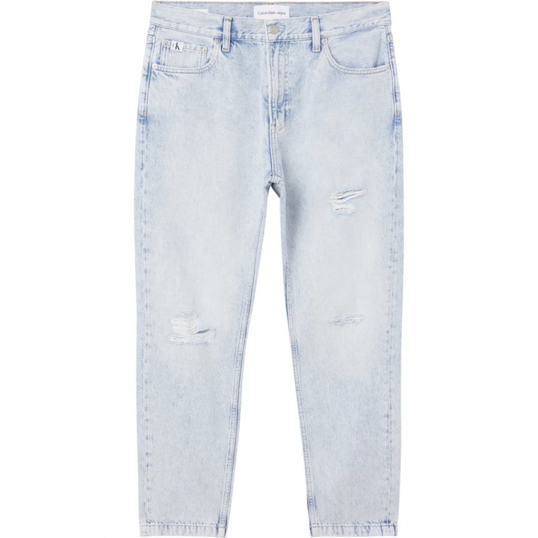 Luźne Jeansy dla Mężczyzn Calvin Klein