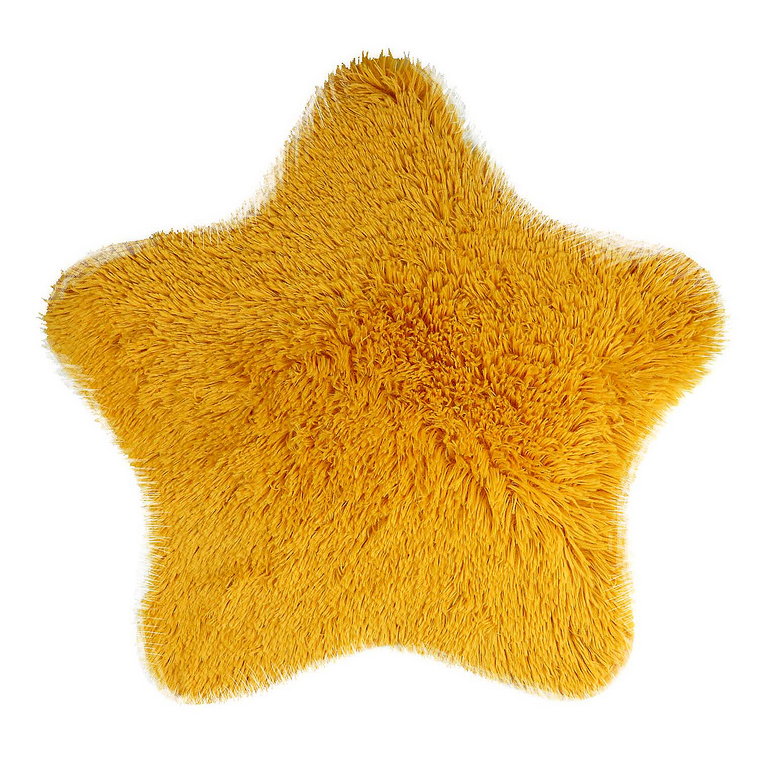 Dywanik łazienkowy DOMAREX Soft Star, 60x60 cm, żółty