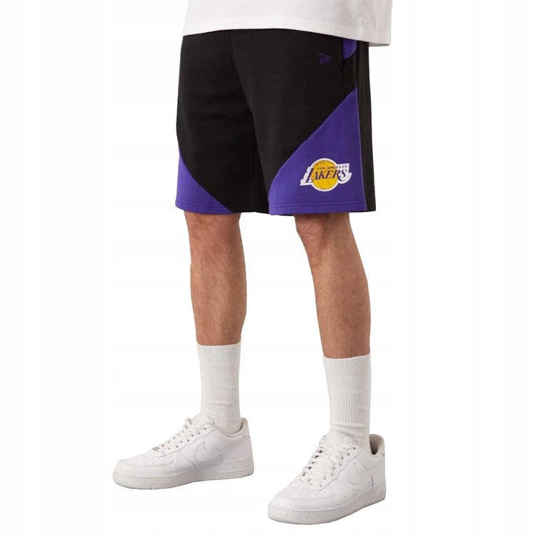 New Era Nba Team Los Angeles Lakers Short _M_ Męskie Spodenki Bawełna Czar