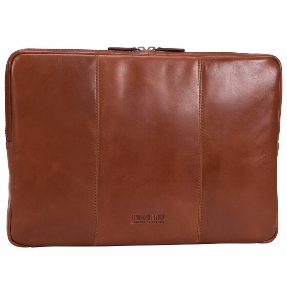 Leonhard Heyden Cambridge Laptop Sleeve Leather 41 cm cognac