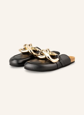 Jw Anderson Klapki Typu Mules Chain schwarz