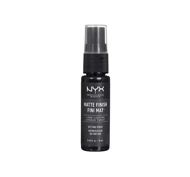 NYX PROFESSIONAL MAKEUP MATTE FINISH MINI UTRWALAJĄCY SPRAY MATUJĄCY 18ML